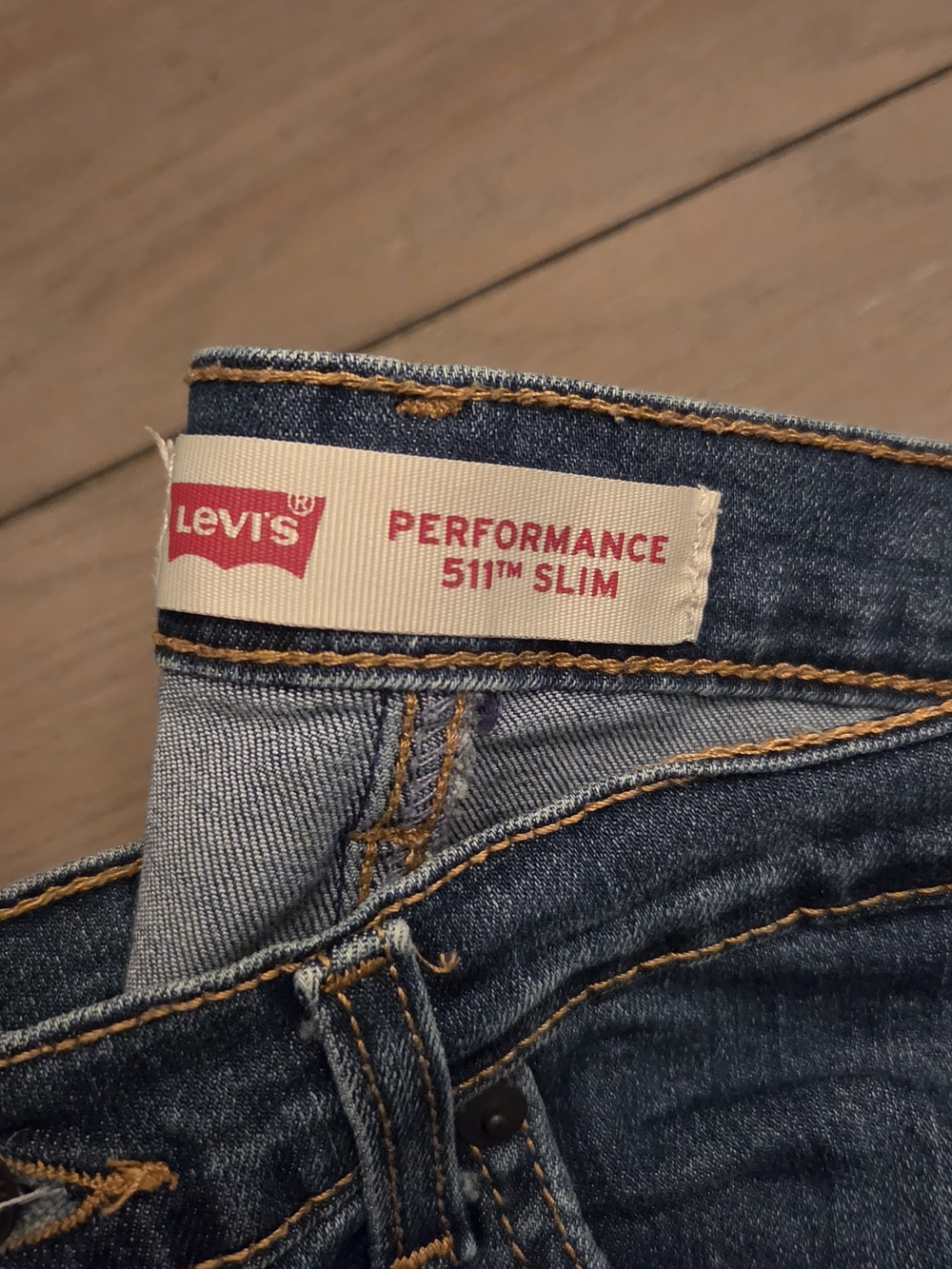 Levi's Kids 511 Slim Jeans - Dark Blue Denim